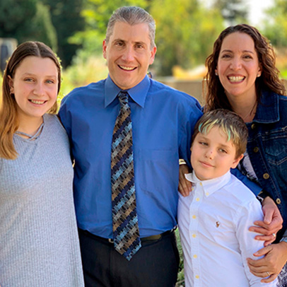 Lauren and her family